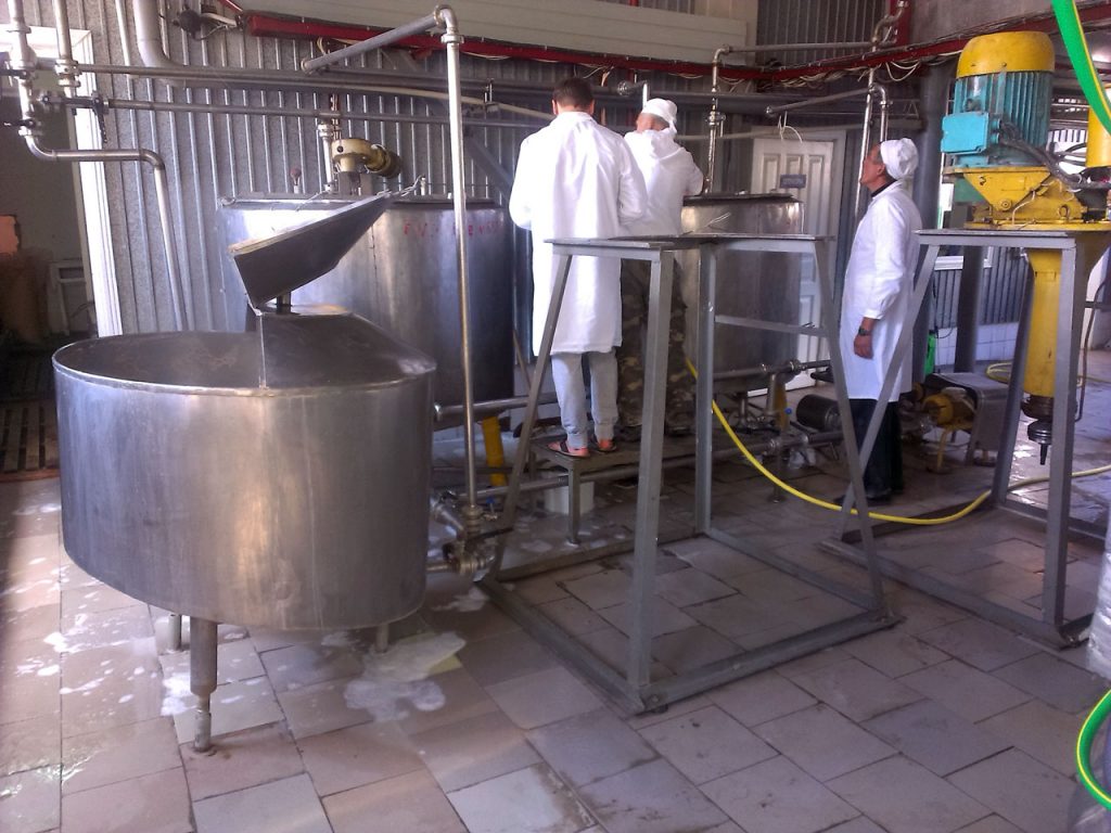 Бункерні електронні ваги 2014-09-04 м. Овруч Молочно-консервний завод Модернізація